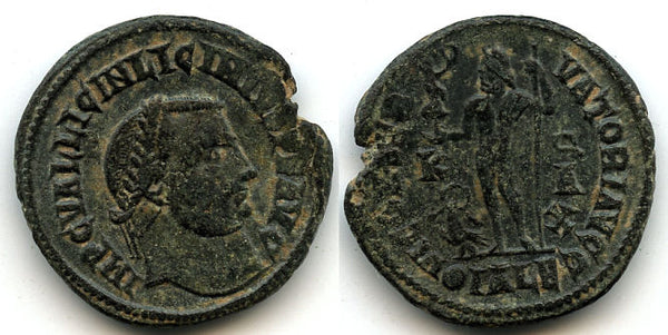 Nice follis of Licinius (308-324 AD), Alexandria mint, Roman Empire