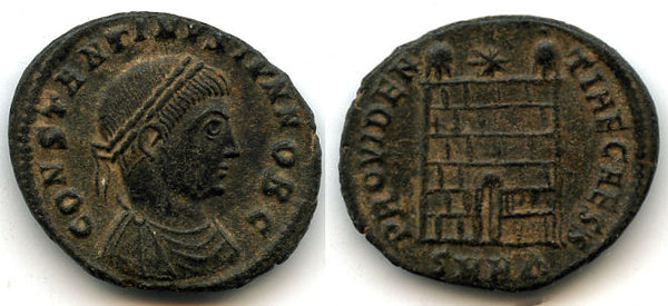 AE3 of Constantine II (337-340 AD), Heraclea mint, Roman Empire