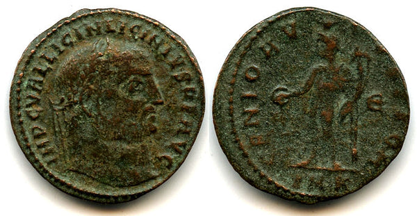 Scarce follis of Licinius (308-324 AD), Cyzicus, Roman Empire (RIC 102)