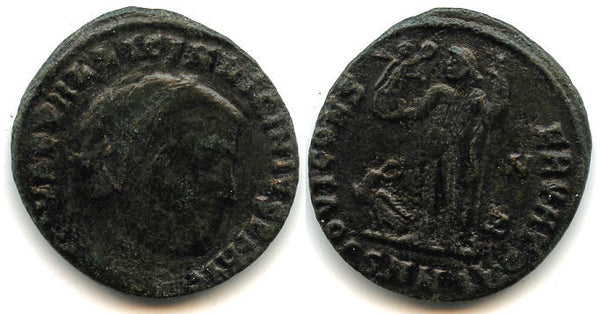 Bronze follis of Licinius I (308-324 AD), Nicomedia mint, Roman Empire RIC15z