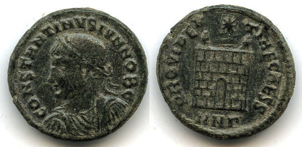AE3 of Constantine II as Caesar (317-337 AD), Nicomedia mint, Roman Empire