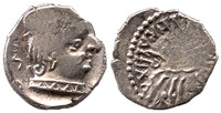 Indo-Sakas in Western India, silver drachm, Bhartrdaman as Mahakshatrap (282-295 AD), 298+AD. EXTREMELY rare with such a date!