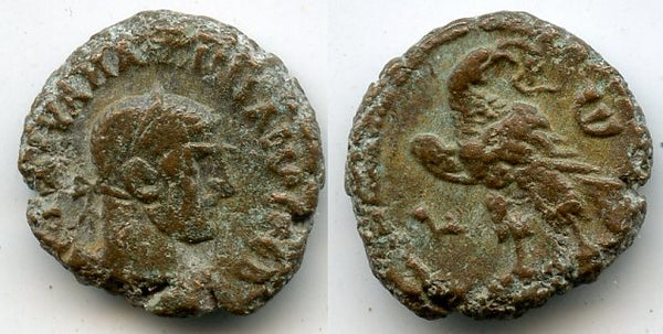 Potin tetradrachm of Maximianus (286-305 AD), Alexandria, Roman Provincial coinage
