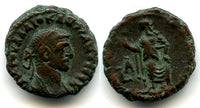 Potin tetradrachm of Diocletian (284-305 AD), Alexandria, Roman Empire - type with Elpis (Spes), RY 1 (284/285 AD) (Milne #4750)