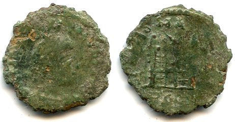 AE4 of Magnus Maximus (383-388 AD), Arelate mint, Roman Empire