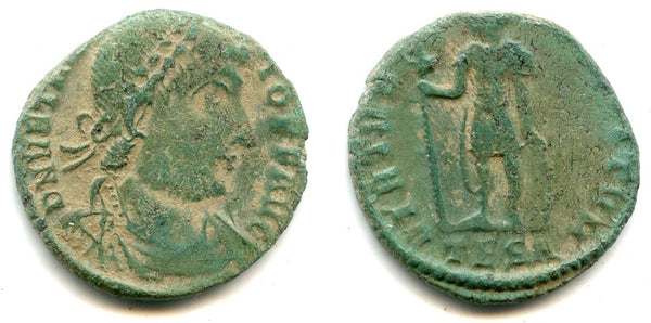 Rare 1/2 centenionalis of Vetranio (350 AD), Thessalonica mint, Roman Empire