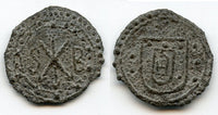 Rare large bastardo of Sebastian (1554-1578), Melaka mint, Portuguese India