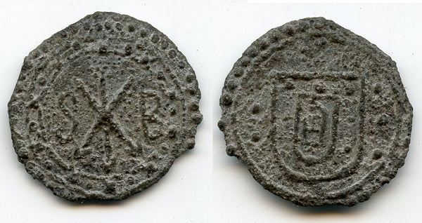 Rare large bastardo of Sebastian (1554-1578), Melaka mint, Portuguese India