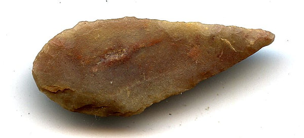 Jasper leaf arrowhead point, North-Western Africa, Mesolithic period, ca.5000-3000 BC