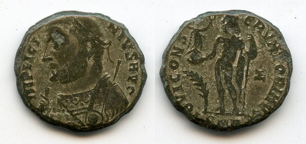 Silvered follis of Licinius I (308-324 AD), Nicomedia mint, Roman Empire