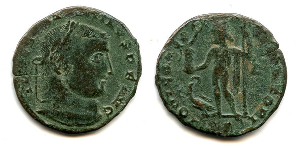 IOVI follis of Constantine the Great (307-337 CE), Siscia, Roman Empire