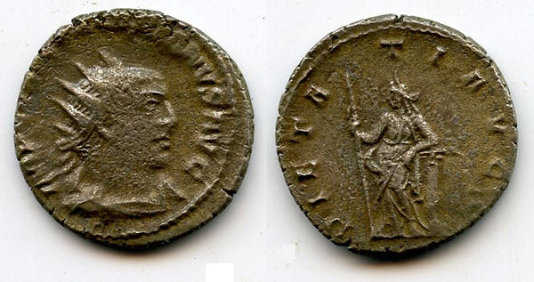 Silver antoninianus of Valerian (253-260 AD), Antioch or Samosata mint, Roman Empire - PIETATI AVGG type