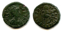 VERY rare AE2 of Leo (457-474 AD) w/SALVS RPVRLCA, Constantinople mint, Roman Empire (RIC 663)
