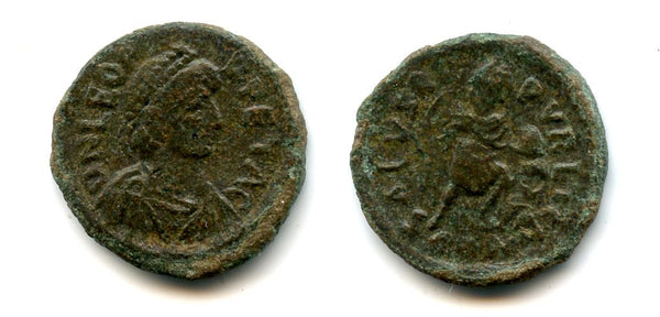 RRR! Large AE2 of Leo (457-474 AD) w/SALVS RPVRLICA, Constantinople mint, Roman Empire (RIC 660)