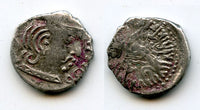 Rare silver drachm of Rudrasimha III (c.387-415 AD), Indo-Sakas - the last ruler of the Western Kshatrapas