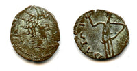 High quality ancient barbarous AE14 radiate (antoninianus), minted ca.270-280 AD, Roman Gaul