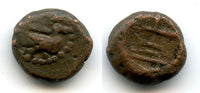 Bronze anonymous 2-kasu, issued by the Rajas of Sivaganga (ca.1730-1801), Independed Kingdom in South India (KM #6.2)