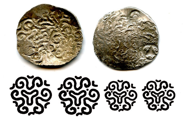 RRR quality early silver vimshatika, Matsya Janapada (600-500 BC), India