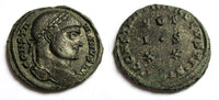 Rare type VOTIS XX follis of Constantine the Great (307-337 CE), Siscia, Roman Empire