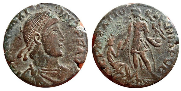 AE2 of Magnus Maximus (383-388 AD), Arelate (Arles) mint, Roman Empire