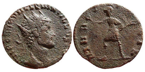 MARTI PACIF bronze antoninianus of Quintillus (270 AD), Rome mint, Roman Empire