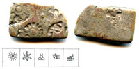 Scarce post-Mauryan silver drachm, ca.200-100 BC (G/H #600)