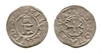 Silver shilling of Eric XIV (1560-1568), ND, Reval mint, Kingdom of Sweden