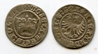 Very nice quality silver 1/2 grosso of Alexander Jagellon (1501-1506), Poland