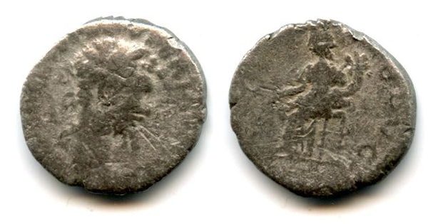 Silver denarius of Septimius Severus (193-211 AD), Roman Empire
