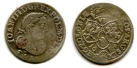 Large silver 6-groschen of John III Sobieski (1674-1696), 1684-TLB, Polish Royal issue, Polish-Lithuanian Commonwealth (KM#128)