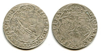 Large silver 6-groschen (1/5 thaler) of Sigismund III (1587-1632), 1625, Polish Royal issue, Polish-Lithuanian Commonwealth (KM#42)