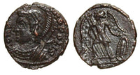 Ancient British barbarous CONSTANTINOPOLIS AE3, minted ca.336-348 AD - high quality imitation from Dorchester (?) in Roman Britain