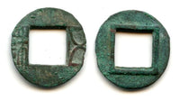 420-589 AD - Crude type "Zao Bian Wu Zhu", "Southern & Northern dynasties" period (420-589 AD) - Hartill 10.28