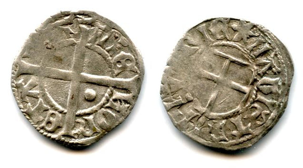 Silver schilling of Bernd van der Borch (1471-1483), Grand Master of the Livonian Order, Reval mint