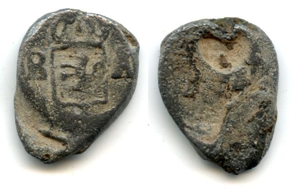 Unique item - lead Dutch seal from Melaka (Malacca), Malaysia, c.1700-1800