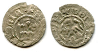 Scarce silver 1/2 grosso of Casimir Jagiellon (1446-1492), Poland