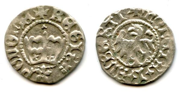 Superb and rare this nice! Scarce silver 1/2 grosso of John Albert (Jan Olbracht) (1492-1501), Poland