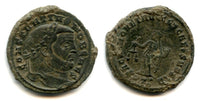 Large follis of Constantius Chrlorus (305-306 AD), Rome mint, Roman Empire