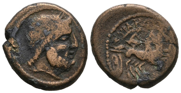 Very nice AE21, Syracuse under Roman rule, struck after 212 BC