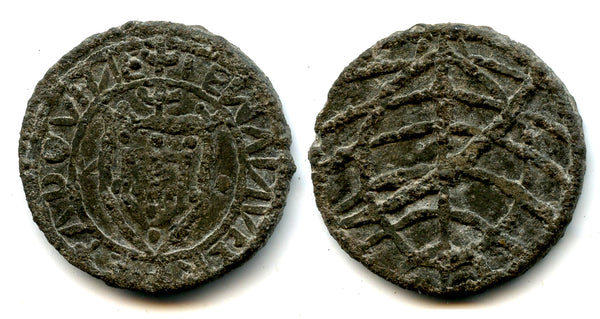 RRR! 3rd issue bastardo of Manuel I (1495-1521), Portuguese Melaka (Sim #M24)