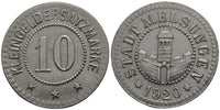 Notgeld (Emergency money) - Iron 10 pfennig, 1920, Melsungen, Germany