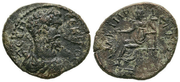 AE25 of Septimius Severus (193-211 AD), Amphipolis, Macedon, Roman Provincial coins, Roman Empire
