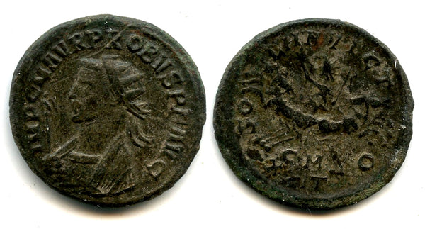 Bronze antoninianus of Probus (276-282 CE), Cyzicus mint, Roman Empire