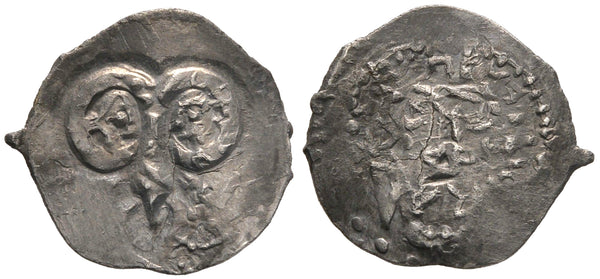 Very rare! Silver denga of Duke Ivan Vladimirovich (1378 - 1430), Duchy of Pronsk, Russian Feudal States