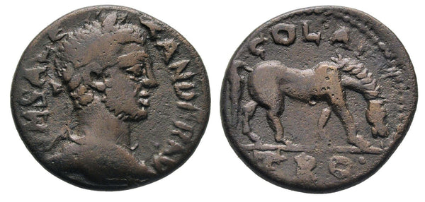 AE24 of Alexander Severus (222-235 AD), Alexandria in Troas, Roman Provincial issue (Bellinger A339 var)