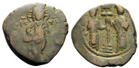 Follis w/Christ, Constantine X and Eudocia (1059-1067), Byzantine Empire