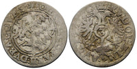 Silver groschen (3-kreuzer) naming Johan I (1569-1604) and the Holy Roman Emperor Rudolph II (1576-1612), dated 1597, County Palatine of Zweibrücken, Germany