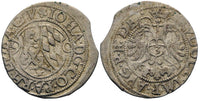 Unlisted date - silver groschen (3-kreuzer) naming Johan I (1569-1604) and the Holy Roman Emperor Rudolph II (1576-1612), dated 1590, County Palatine of Zweibrücken, Germany