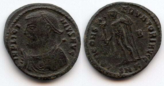 Small bronze follis of Licinius I (308-324 AD), Cyzicus, Roman Empire