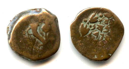 Bronze prutah of Alexander Jannaeus (103-76 BC), Hasmoneans, Judaea (F3)